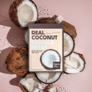Real Coconut Essence Mask – Υφασμάτινη μάσκα προσώπου με εκχύλισμα καρύδας, 23ml