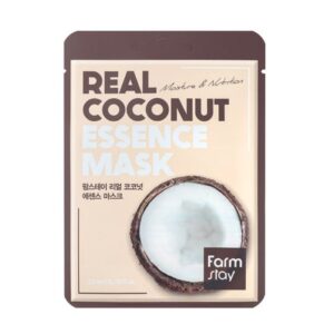 Real Coconut Essence Mask – Υφασμάτινη μάσκα προσώπου με εκχύλισμα καρύδας, 23ml