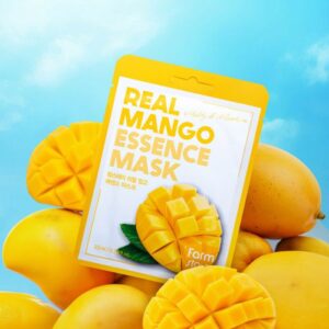 Real Mango Essence Mask – Υφασμάτινη μάσκα προσώπου με εκχύλισμα μάνγκο, 23ml