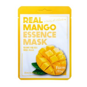 Real Mango Essence Mask – Υφασμάτινη μάσκα προσώπου με εκχύλισμα μάνγκο, 23ml
