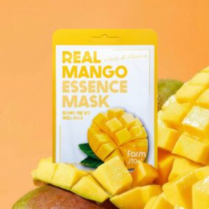 Real Mango Essence Mask – Υφασμάτινη μάσκα προσώπου με εκχύλισμα μάνγκο, 23ml