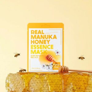 Real Manuka Honey Essence Mask – Υφασμάτινη μάσκα προσώπου με μέλι manuka, 23ml