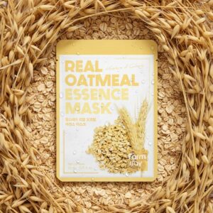 Real Oatmeal Essence Mask – Υφασμάτινη μάσκα προσώπου με εκχύλισμα βρώμης, 23ml