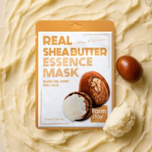 Real Shea Butter Essence Mask – Υφασμάτινη μάσκα προσώπου με εκχύλισμα βούτυρο καριτέ, 23ml