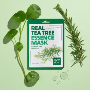 Real Tea Tree Essence Mask – Υφασμάτινη μάσκα προσώπου με εκχύλισμα τεϊόδεντρου, 23ml