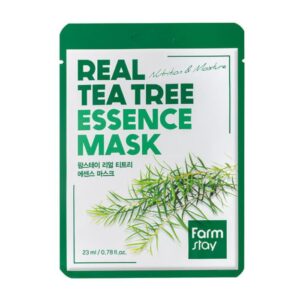 Real Tea Tree Essence Mask – Υφασμάτινη μάσκα προσώπου με εκχύλισμα τεϊόδεντρου, 23ml