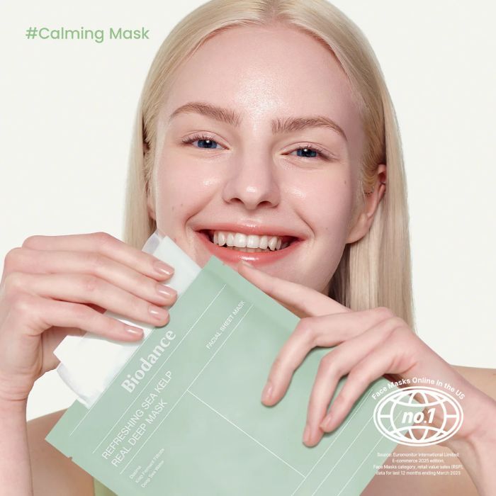 Refreshing Sea Kelp Real Deep Mask – Καταπραυντική Gel Μάσκα, 34gr