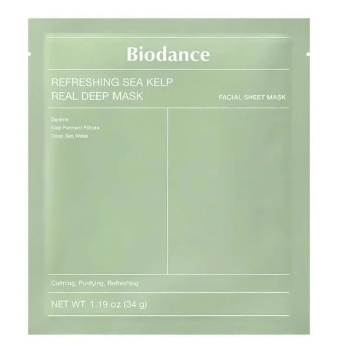 Refreshing Sea Kelp Real Deep Mask - Καταπραυντική Gel Μάσκα, 34gr
