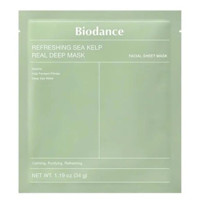 Refreshing Sea Kelp Real Deep Mask - Καταπραυντική Gel Μάσκα, 34gr
