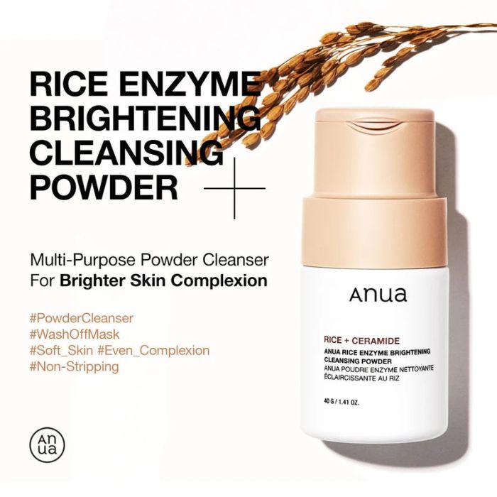 Rice Enzyme Brightening Cleansing Powder – Ενζυμικό καθαριστικό σε σκόνη, 40gr