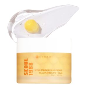 Seoul 1988 Capsule Cream Niacinamide 5 Yuja 50ml – Κρέμα Προσώπου για Ενυδάτωση, Αντιγήρανση & Λάμψη, 50ml