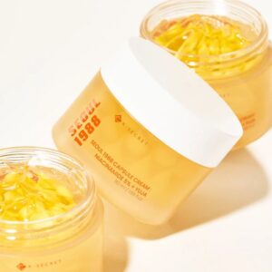 Seoul 1988 Capsule Cream Niacinamide 5 Yuja 50ml – Κρέμα Προσώπου για Ενυδάτωση, Αντιγήρανση & Λάμψη, 50ml