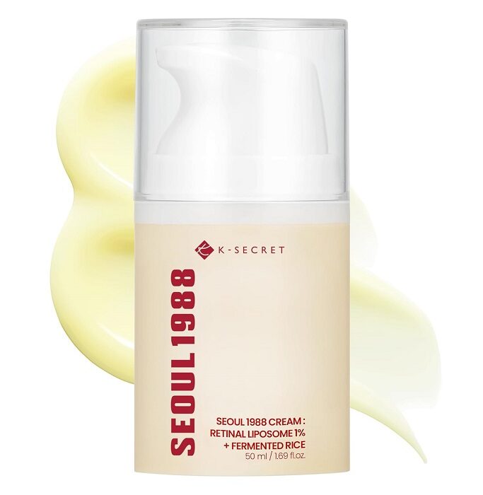 Seoul 1988 Cream Retinal Liposome 1% + Fermented Rice - Αντιγηραντική κρέμα με ρετινάλη, 50ml
