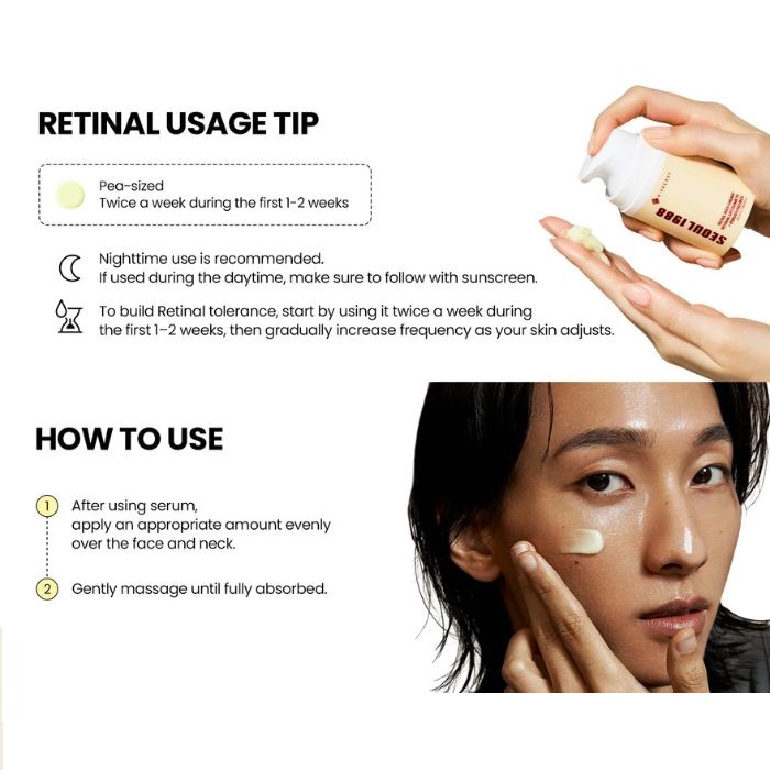 Seoul 1988 Cream: Retinal Liposome 1% + Fermented Rice – Αντιγηραντική κρέμα με ρετινάλη, 50ml