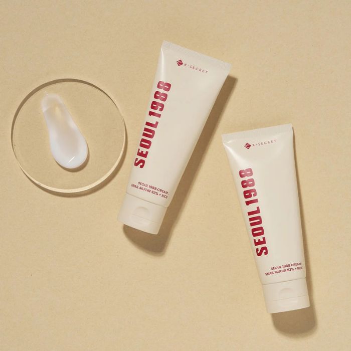 Seoul 1988 Cream : Snail Mucin 93% + Rice – Ενυδατική κρέμα με έκκριμα σαλιγκαριού, 100ml