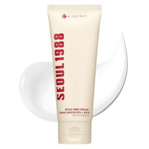 Seoul 1988 Cream : Snail Mucin 93% + Rice – Ενυδατική κρέμα με έκκριμα σαλιγκαριού, 100ml