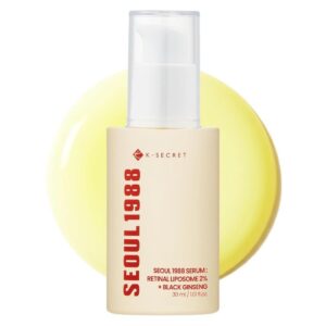 Seoul 1988 Serum: Retinal Liposome 2% + Black Ginseng – Αντιγηραντικός Ορός, 30ml