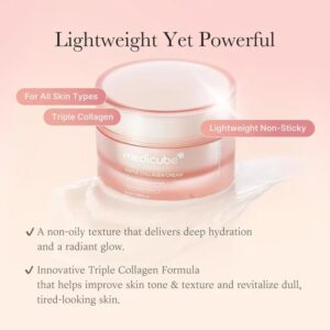 Triple Collagen Cream 4.0 – Ενυδατική κρέμα για ελαστικότητα και σφριγηλότητα, 50 ml
