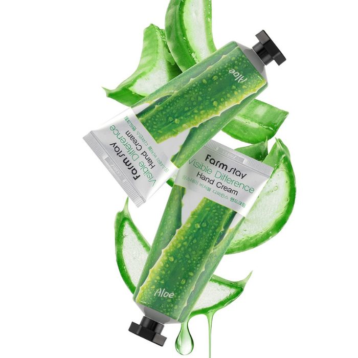 Visible Difference Hand Cream Aloe – Θρεπτική και ενυδατική κρέμα χεριών με εκχύλισμα αλόη βέρα, 100gr