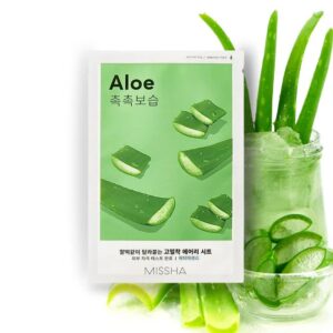 Airy Fit Sheet Mask Aloe – Μάσκα για καταπράυνση αλόη, 19gr