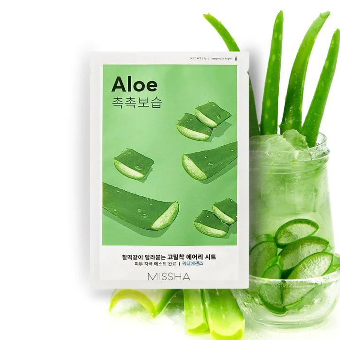 Airy Fit Sheet Mask Aloe – Μάσκα για καταπράυνση αλόη, 19gr