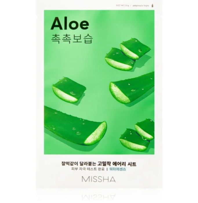 Airy Fit Sheet Mask Aloe - Μάσκα για καταπράυνση αλόη, 19gr