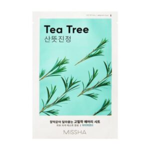 Airy Fit Sheet Mask Tea Tree – Μάσκα για καταπράυνση εκχύλισμα τεϊόδεντρου, 19gr