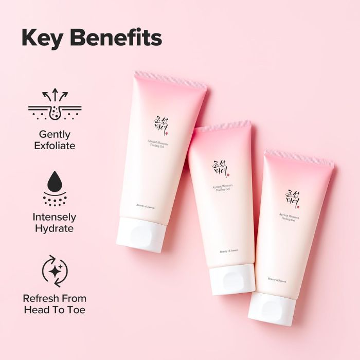 Apricot Blossom Peeling Gel – Τζελ απολέπισης, 100ml