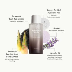 Black Rice Hyaluronic Toner For Sensitive Skin – Ενυδατικό τόνερ για ευαίσθητο δέρμα, 150ml