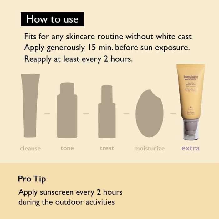 Black Rice Moisture Airyfit Daily Sunscreen SPF50 PA++++ – Αντηλιακή κρέμα με μαύρο ρύζι, 50ml