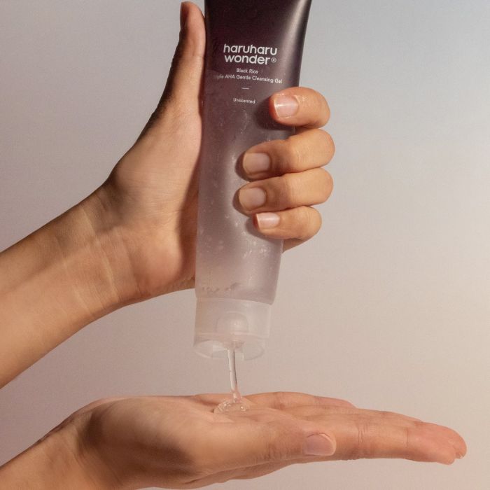 Black Rice Triple AHA Gentle Cleansing Gel – Gel καθαρισμού προσώπου, 100ml