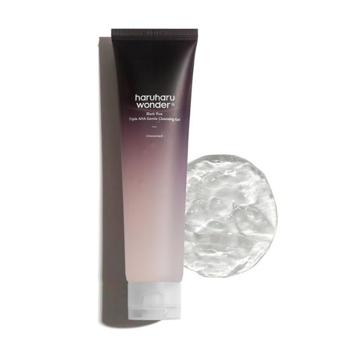 Black RiceTriple AHA Gentle Cleansing Gel - Gel καθαρισμού προσώπου, 100ml