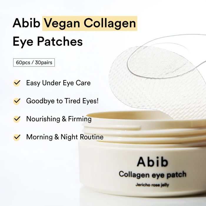 Collagen Eye Patch Jericho Rose Jelly – Patches ματιών με κολλαγόνο για αντιγήρανση, 60τεμ