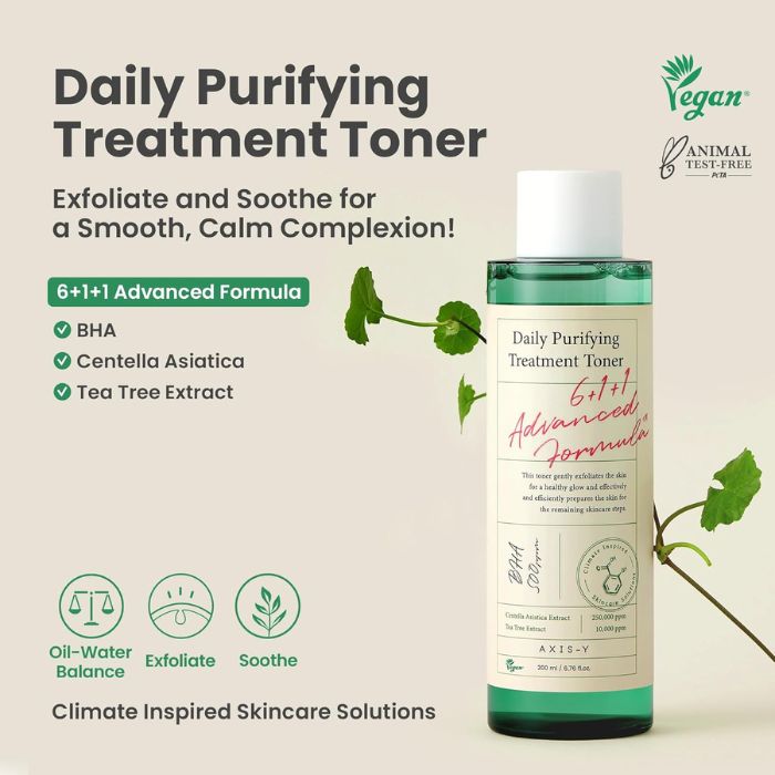 Daily Purifying Treatment Toner – Καθημερινό τόνερ προσώπου, 200ml