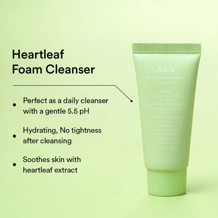 Heartleaf calming Trial kit – Καταπραϋντικό σετ προσώπου με εκχύλισμα Heartleaf, 4τεμ