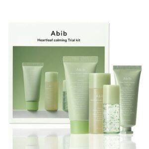 Heartleaf calming Trial kit – Καταπραϋντικό σετ προσώπου με εκχύλισμα Heartleaf, 4τεμ