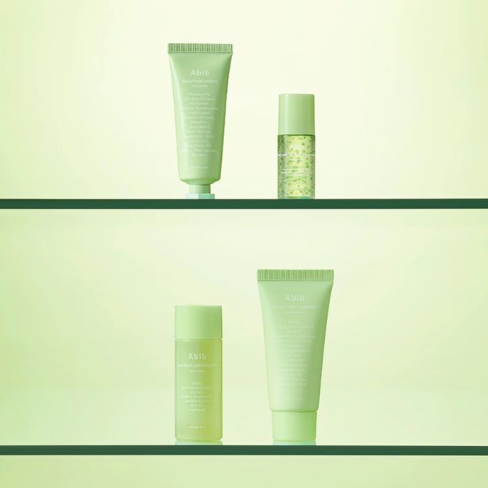Heartleaf calming Trial kit – Καταπραϋντικό σετ προσώπου με εκχύλισμα Heartleaf, 4τεμ