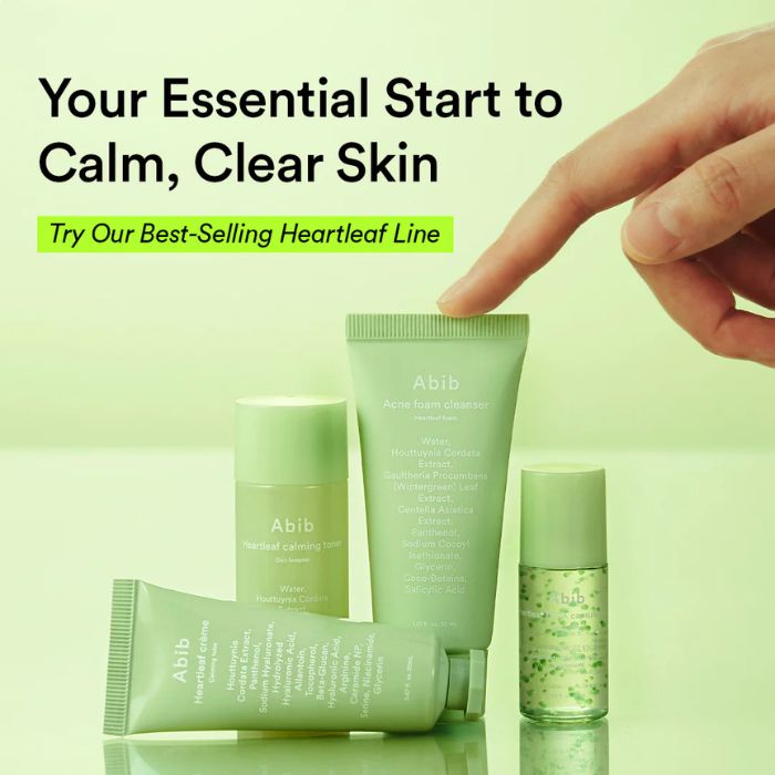 Heartleaf calming Trial kit – Καταπραϋντικό σετ προσώπου με εκχύλισμα Heartleaf, 4τεμ