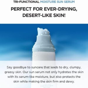 Madagascar Centella Hyalu-Cica Water-Fit Sun Serum – Αντηλιακό με υαλουρονικό και σεντέλα, 2x50ml
