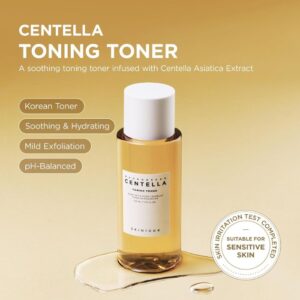 Madagascar Centella Toning Toner – Τόνερ ενυδάτωσης και ήπιας απολέπισης, 210ml