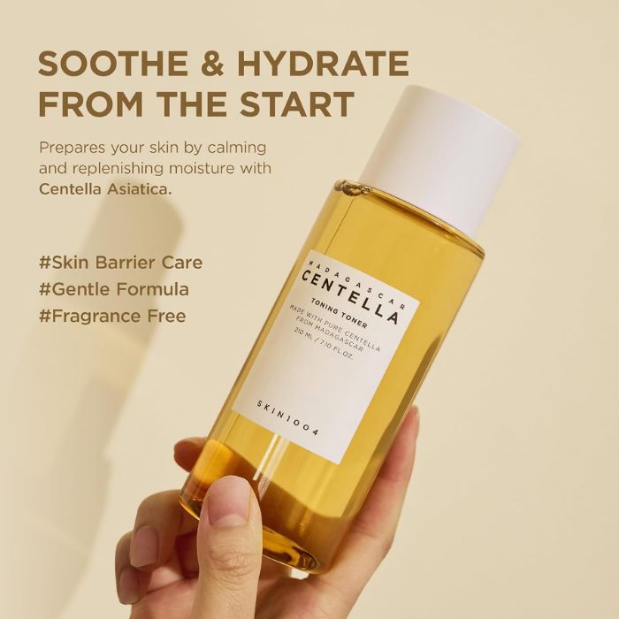 Madagascar Centella Toning Toner – Τόνερ ενυδάτωσης και ήπιας απολέπισης, 210ml