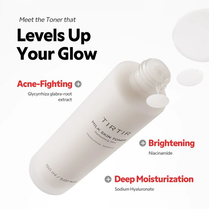 Milk Skin Toner – Τόνερ προσώπου με υαλουρονικό οξύ, 150ml