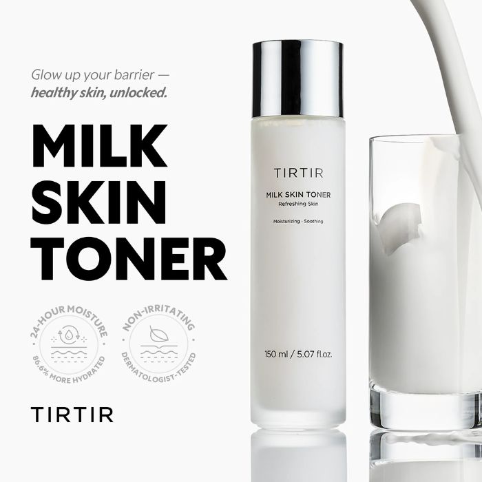 Milk Skin Toner – Τόνερ προσώπου με υαλουρονικό οξύ, 150ml