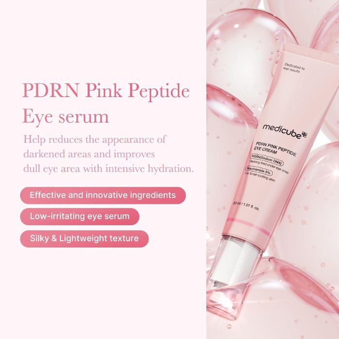 PDRN Pink Peptide Eye Cream – Κρέμα ματιών για ρυτίδες και μαύρους κύκλους, 30ml