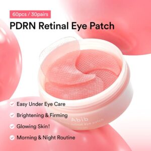 PDRN Retinal Eye Patch Glow Jelly – Patches ματιών με Ρετινάλη και PDRN (Salmon DNA), 60τεμ