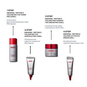Peptide 9 Volume Bio Tox Trial Kit – Σετ 4 προϊόντων αντιγήρανσης