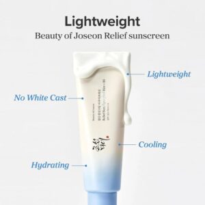 Relief Sun Aqua-Fresh Rice + B5 SPF50+ PA++++ – Αντηλιακή κρέμα προσώπου, 50ml