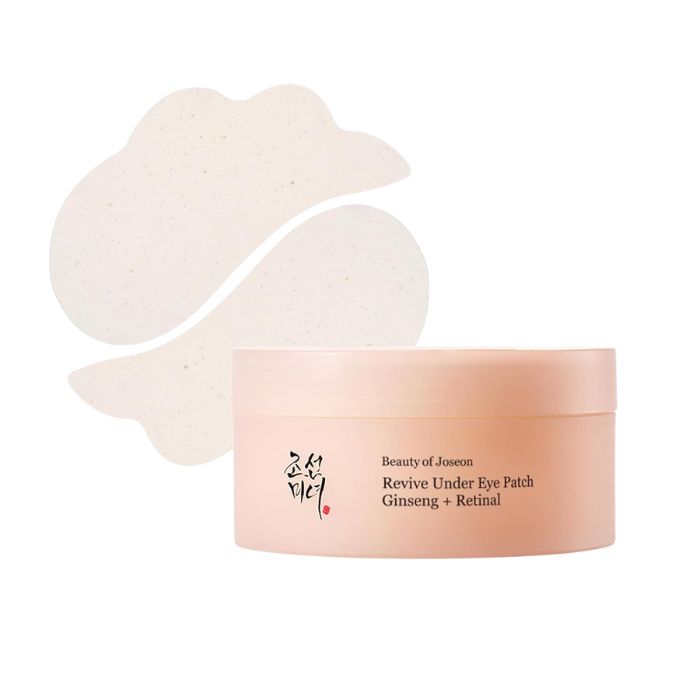 Revive Under Eye Patch Ginseng + Retinal - Αναζωογονητικά patches ματιών για σακούλες, 60τεμ