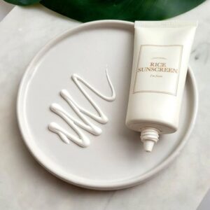 Rice Sunscreen SPF50+ PA++++ – Αντηλιακό υψηλής προστασίας με ρύζι για λάμψη, 50ml