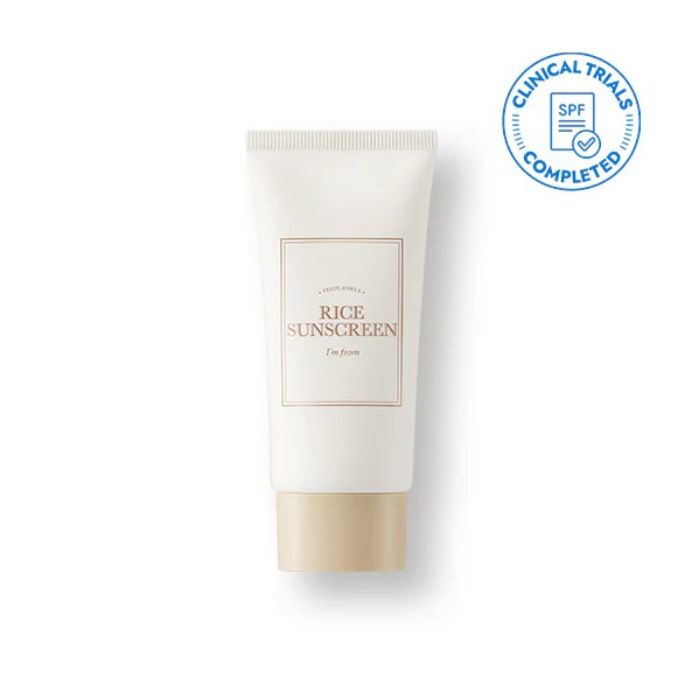 Rice Sunscreen SPF50+ PA++++ - Αντηλιακό υψηλής προστασίας με ρύζι για λάμψη, 50ml